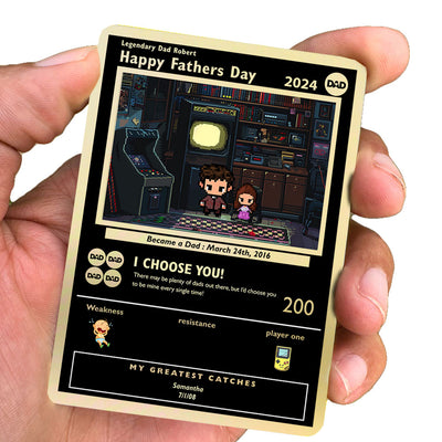 Build Your Own Dad Card Limited Gold Edition